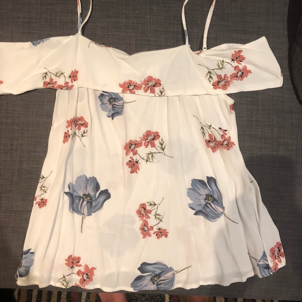 Off the shoulder Bardot top